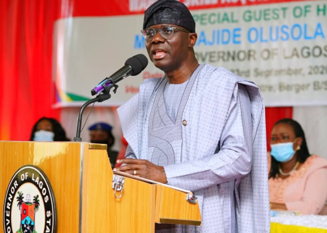 Photo of Lagos State Governor, Babajide Sanwo-Olu